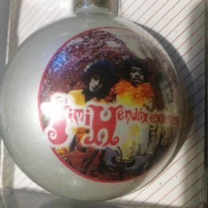 Jimi Hendrix Experience Christmas Ornament.